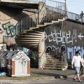 Stairs to the Victoria Bridge in Bonn